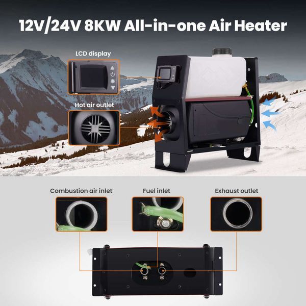 Niezależny ogrzewacz diesla MaXpeedingRods MXR-2Y (8 kW)