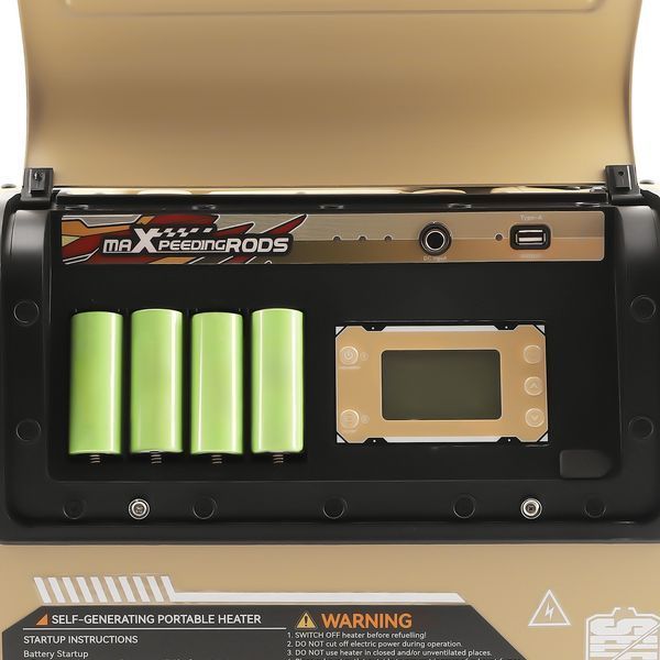 Przenośny samogenerujący nagrzewacz powietrza na olej napędowy MaXpeedingRods MH-04D PRO (5 kW)
